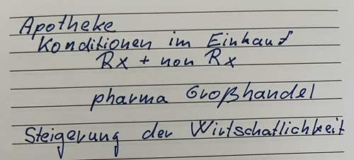 Apothekenberatung, Pharma-Großhandel Beratung, Pharma-Logistik Beratung und Arzneimittel-Vermittlung